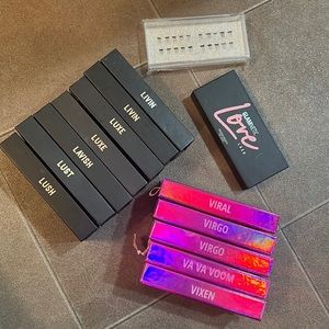 Glamnetic lot of lashes and anchors